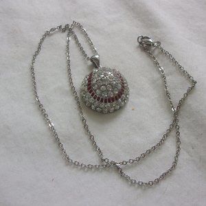 Baseball necklace